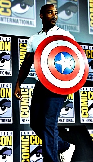  Anthony Mackie at 2019 Comic Con