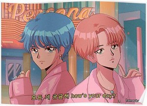  BTS Boy with Luv anime
