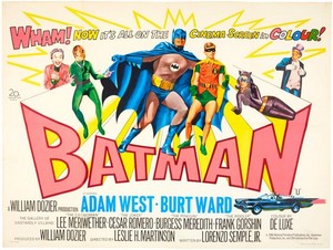  बैटमैन Film poster (British)