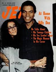  Billy Dee Williams And His Wife On The Cover Of Jet