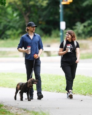  Bobby and Tom Hiddleston in Central Park, New York City (August 21, 2019)