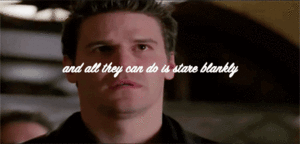  Buffy/Angel Gif - The Loneliest Moment