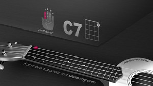  C 7 chord ukulele