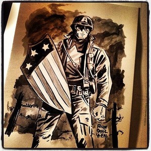  Captain America -The Art Of Francesco Francavilla