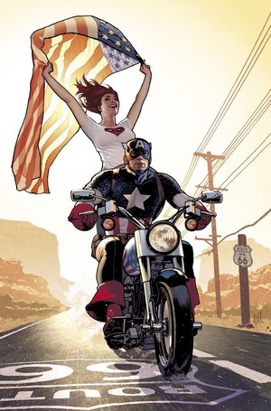  Captain America no.15 -Adam Hughes Cover
