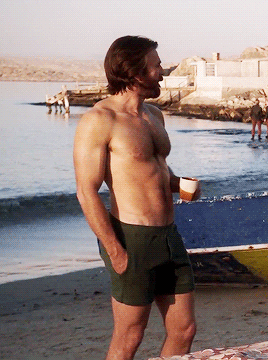 Chris Evans as Ari Levinson in The Red Sea Diving Resort (2019) 