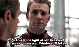 Chris Evans as Steve Rogers/Captain America in Avengers Endgame (2019)