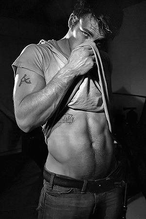 Chris Evans for Flaunt Magazine (2004) by Tony Duran