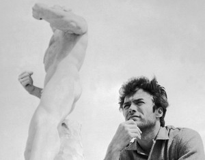  Clint Eastwood in Rome, Italy (1960s)