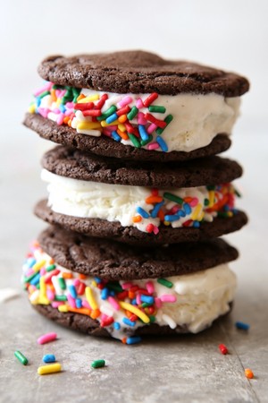  Cookie Ice Cream Sandwiches