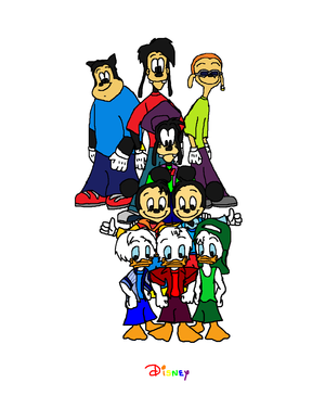  Disney's Quack Pack, Riverside Rovers and College X Games
