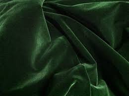 Emerald Green Satin