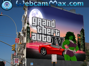  Grand Theft Auto IV on the Billboard