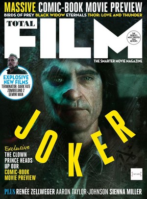  Joaquin Phoenix as The Joker on the cover of Total Film Magazine