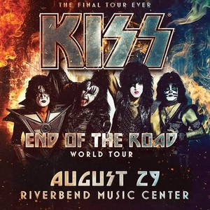  kiss ~Cincinnati, Ohio...August 29, 2019 (Riverbend música Center)