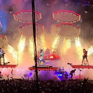  Kiss ~Noblesville, Indiana...August 31, 2019 (Ruoff accueil Mortgage musique Center)