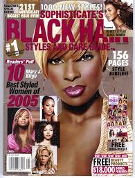  Mary J. Blige On The Cover Of Black Hair