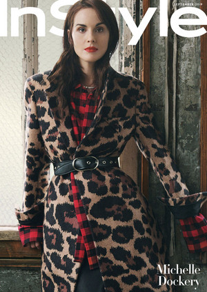  Michelle Dockery for InStyle 2019