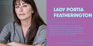  Polly Walker cast as Portia Featherington