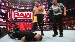  Raw 8/12/19 ~ Samoa Joe vs Sami Zayn