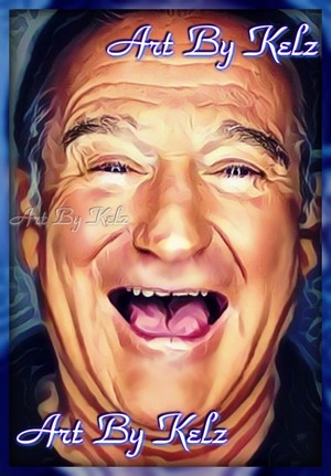  Robin Williams digital art