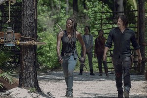  Season 10 Still ~ Michonne and Daryl