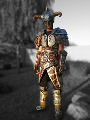 Skyrim steel armor cosplay