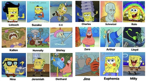  Spongebob and Code Geass