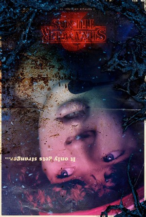  Stranger Things 2 - Upside Down Poster - Dustin