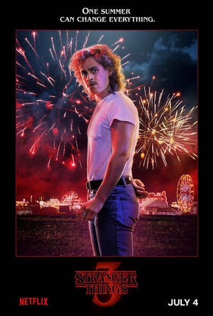  Stranger Things 3 - 'One Summer Can Change Everything' Poster - Billy Hargrove