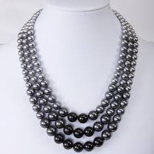  Three-Strand Pearl ожерелье