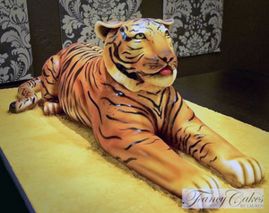  Tiger Birthday Cake