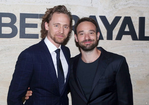  Tom Hiddleston and Charlie Cox attend the Opening Night Party for Betrayal Broadway September 5