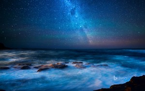  View of the Milky Way from great ocean road
