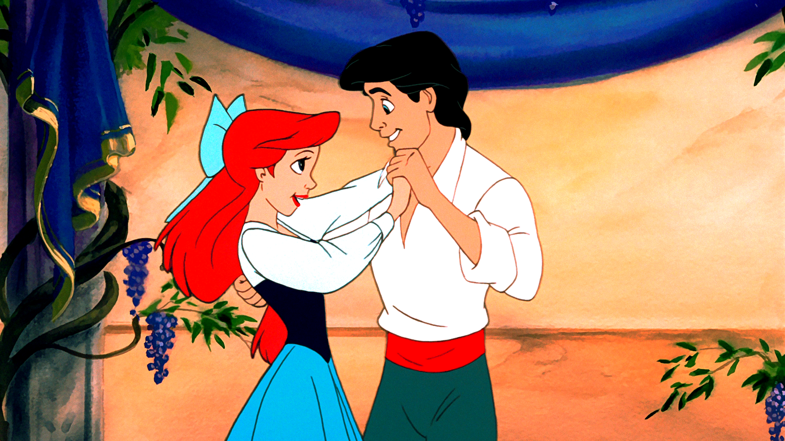 Walt disney Screencaps – Princess Ariel & Prince Eric - personajes de ...