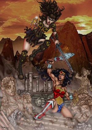  Wonder Woman vs. Xena Warrior Princess