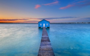  blue botenhuis, boathouse perth Australia