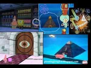 illuminati all seeing eye in spongebob