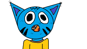  this is the first gumball fanart i made... what do u think its not gumball so what should i name it?