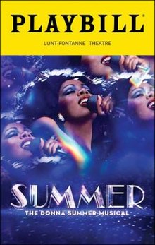  2017 Donna Summer Musical Playbill