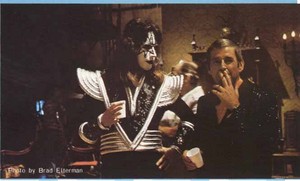 Ace ~filming of Detroit Rock City for ABC's Paul Lynde Dia das bruxas Special....October 20, 1976