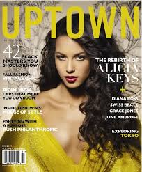Alicia Keys On The Cover Of Uptown