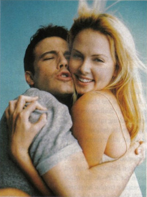 Ben Affleck and Charlize Theron - Entertainment Weekly Photoshoot - 2000