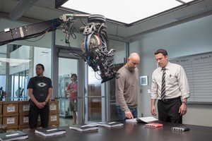  Ben Affleck behind the scenes of The Accountant