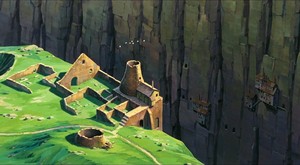  kastil, castle in the Sky Scenery