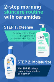  Cerave 2-Step Skincare Routine