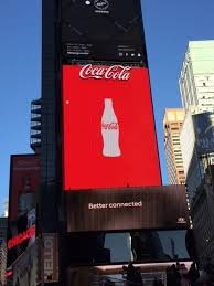  Coca Cola Times Square Billboard