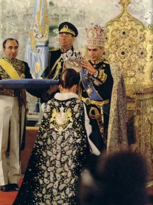  Coronation of Farah Diba Pahlavi, the Last Shahbanu (Empress) of Iran