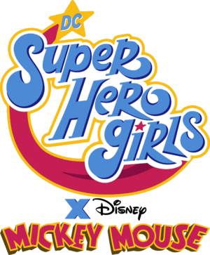  DC Super Hero Girls X disney Mickey ratón (Logo)