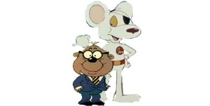  Danger maus and Penfold Vector